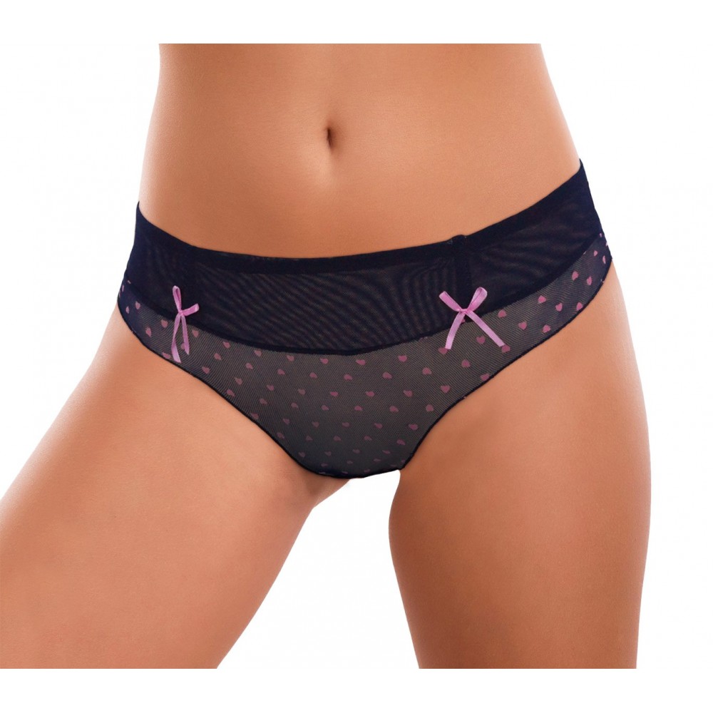 9860 - pack de 5 slips HONEY colorés en tulle...