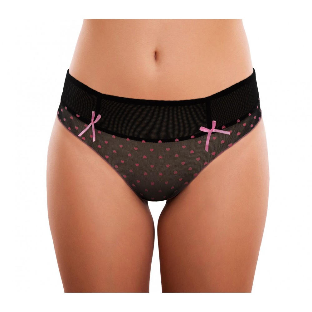 9860 - pack de 5 slips HONEY colorés en tulle...