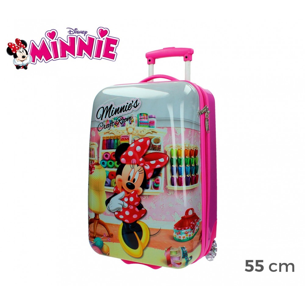 4751251 Valise chariot, bagage à main rigide ABS MINNIE MOUSE