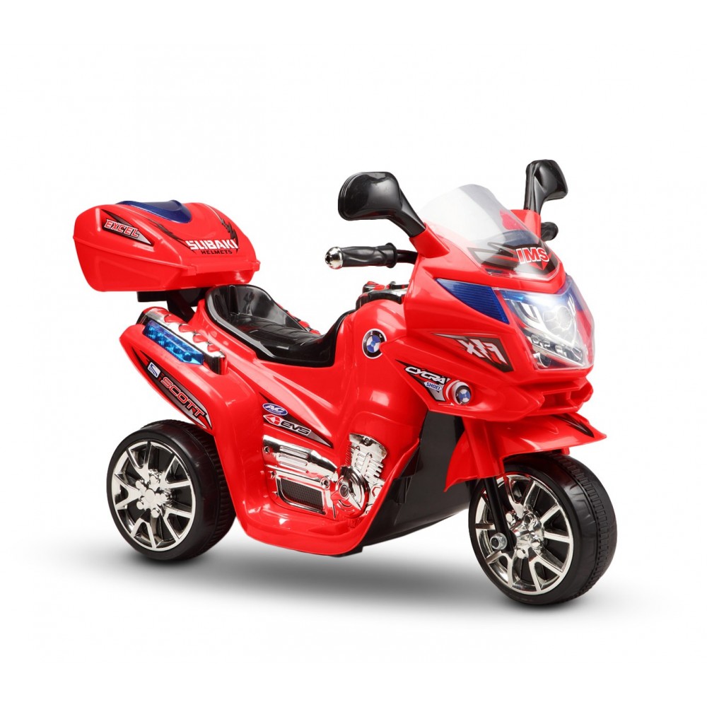 Moto électrique LT810 pour enfant VIP 3 roues 6V avec sons et lumières réaliste
