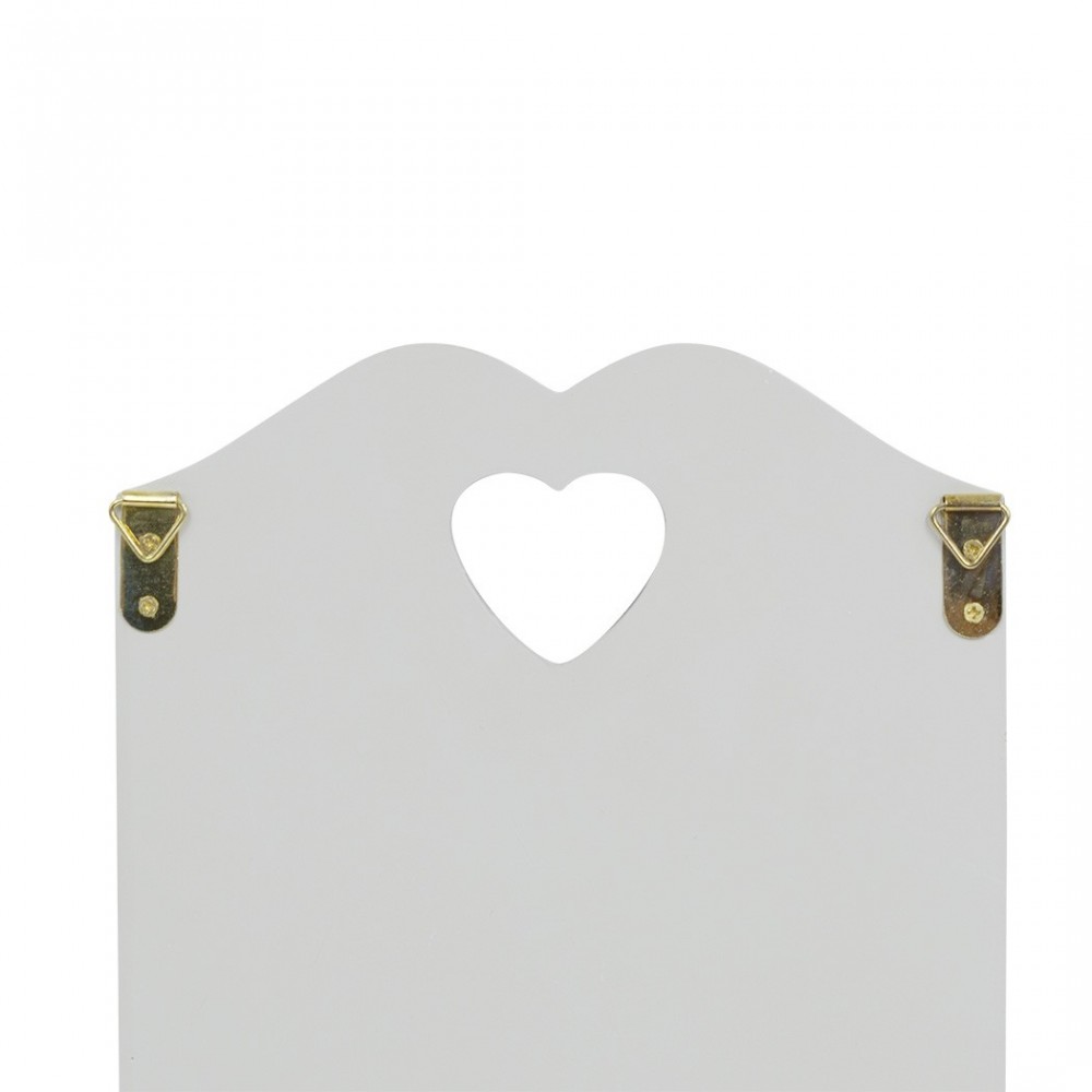 Porte-lettres murales en bois 2 places...