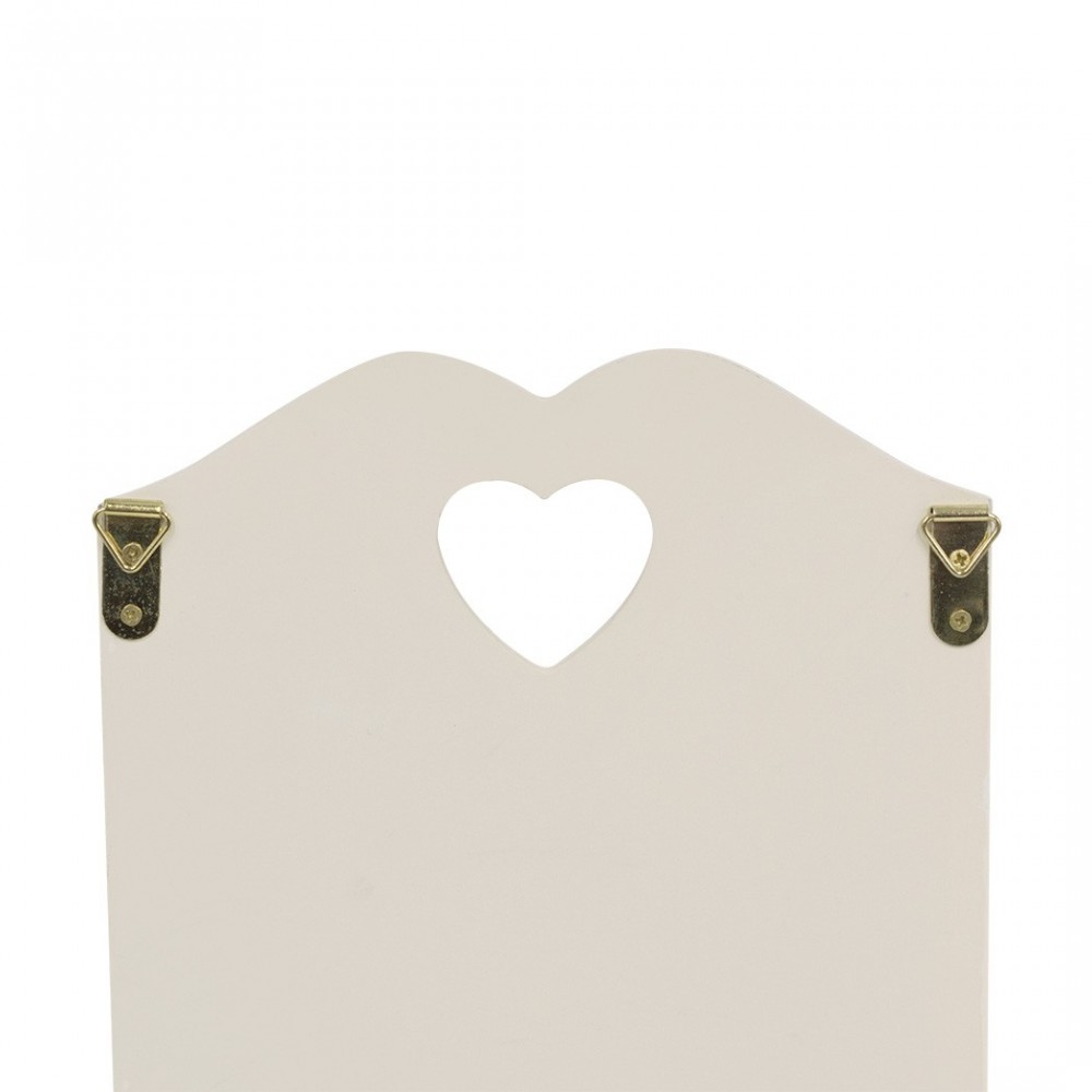 Porte-lettres murales en bois 2 places...