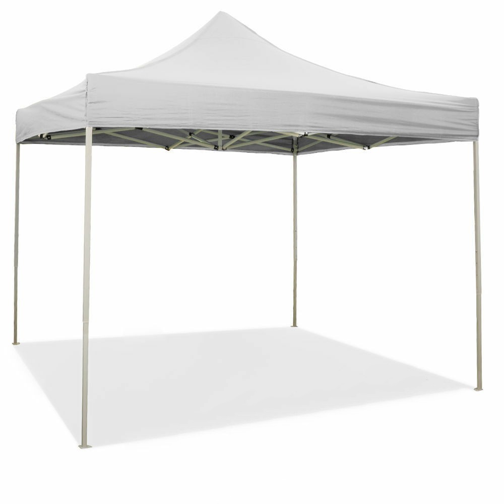 Gazebo A Accordéon Refermable Polyvalent 3x3 Mt EasyFlex De Jardin BLANC