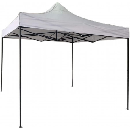 Gazebo A Accordéon Refermable Polyvalent 3x3 Mt EasyFlex De Jardin BLANC