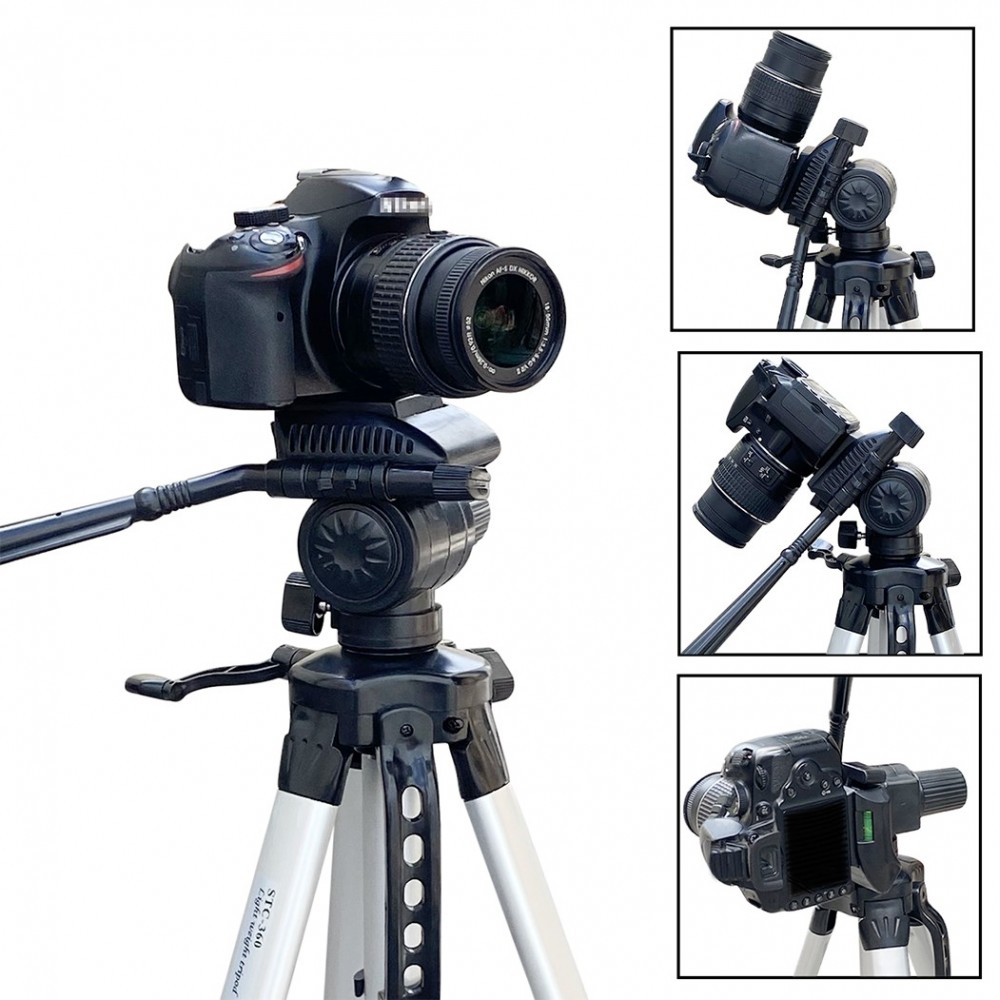 Trépied réglable 64 à 160cm 14376 chevalet en...
