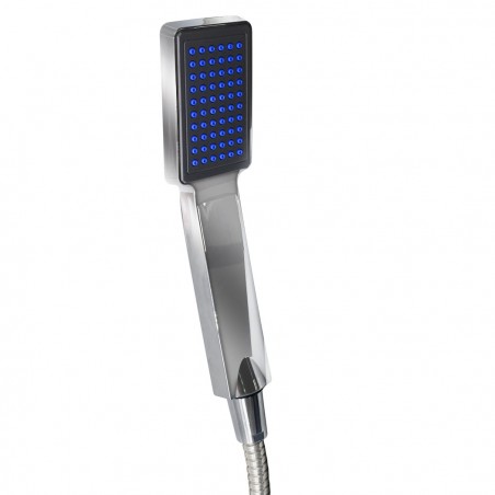 Rail coulissant avec douche de tête en acier AD-6725 réglable en hauteur 25h cm