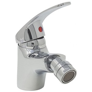 Robinet Monocommande en Acier Chromé N026-6 pour Bidet...