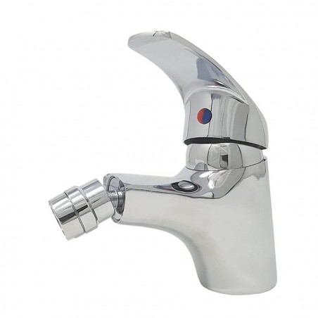 Robinet Monocommande en Acier Chromé N026-6 pour Bidet avec Décharge Pop-Up