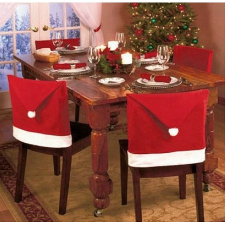 Couverture de Noel chapeau Santa pour dossier 70 x 52 cm