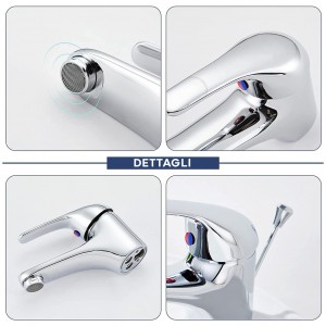 Robinet pour lavabo en acier inoxydable Colombo N026-1... 2