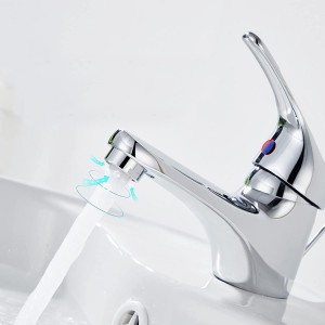Robinet Lavabo en Acier Inoxydable 1601 avec Connexion et... 2