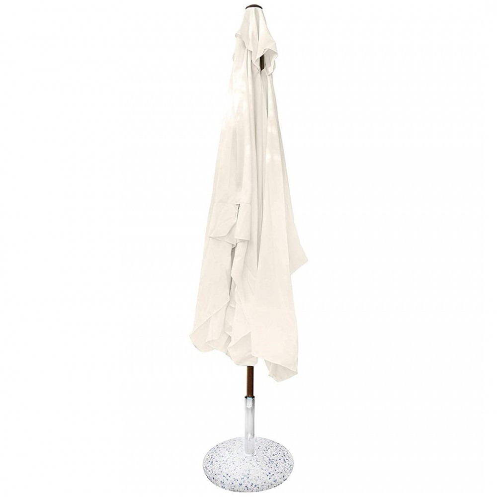 IMPERIA Parapluie carré avec mât central...