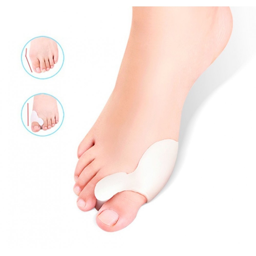 Supports gel de protection pour pied avec enrouleur - oignon - soulagement instantané universelle