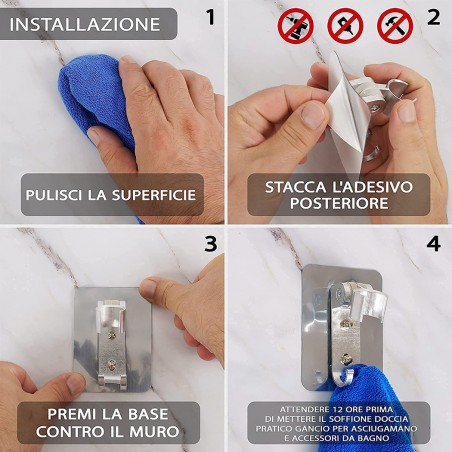 Douche pour robinet d’évier portatif 14877 tube télescopique 1mt et support