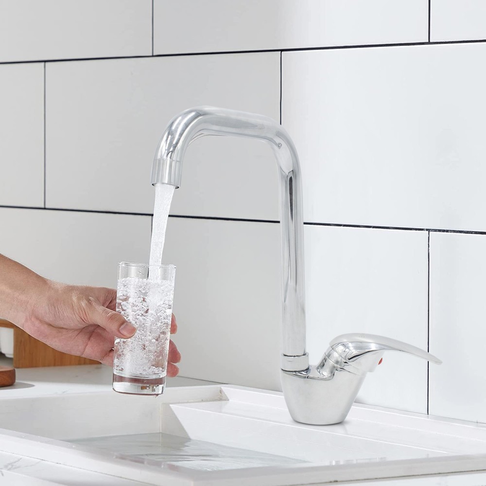 Robinet évier Ottawa 1906 mélangeur chromé...