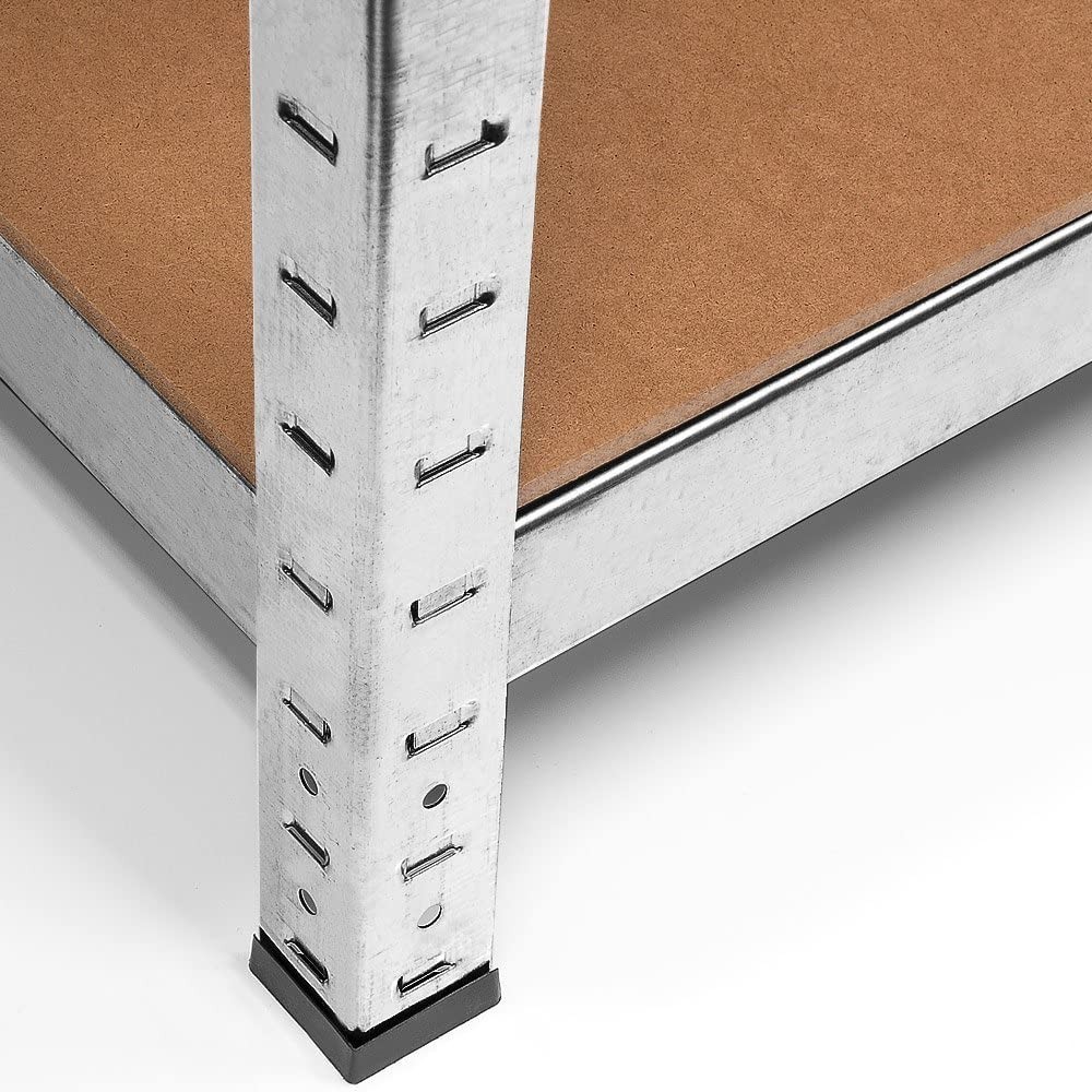 Étagère métallique modulaire 5 niveaux MDF...