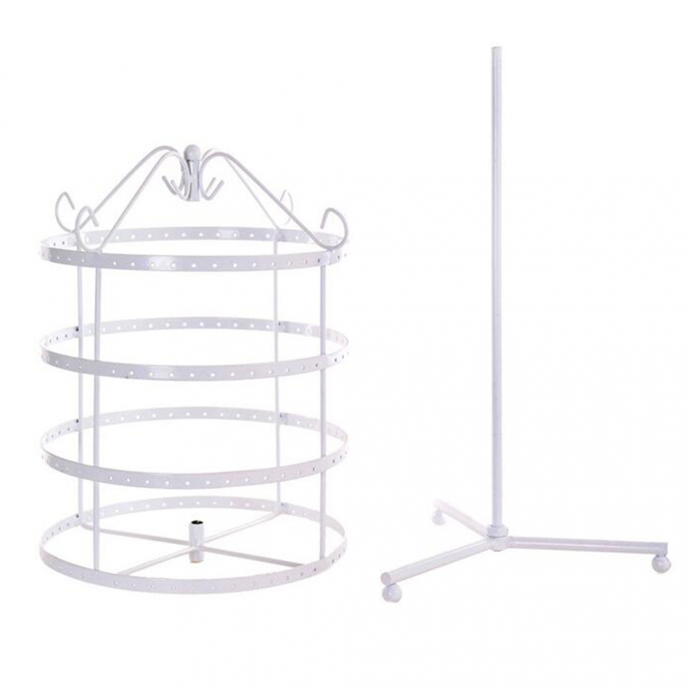 Affichage Porte-bijoux à 4 étages pivotant...