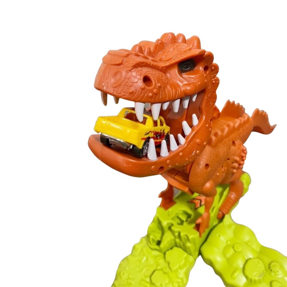 Piste Acrobatique 4 mt Dinosaur avec 2 Voitures...