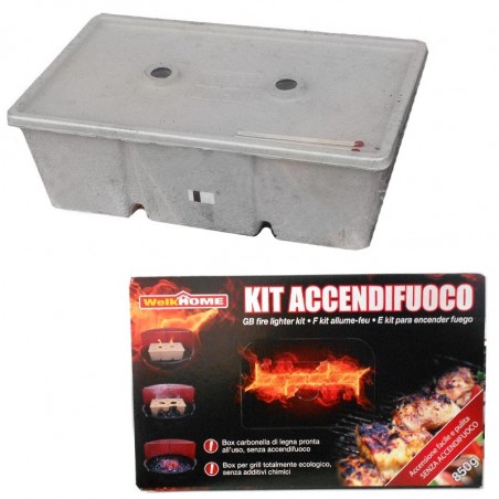 Kit allumage barbecue- allumage rapide facile et écologique - WELKHOME