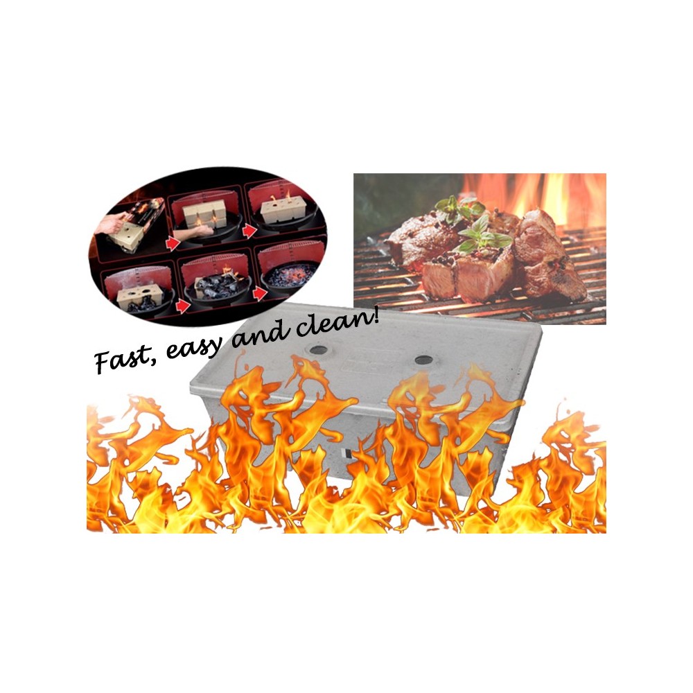 Kit allumage barbecue- allumage rapide facile et écologique - WELKHOME