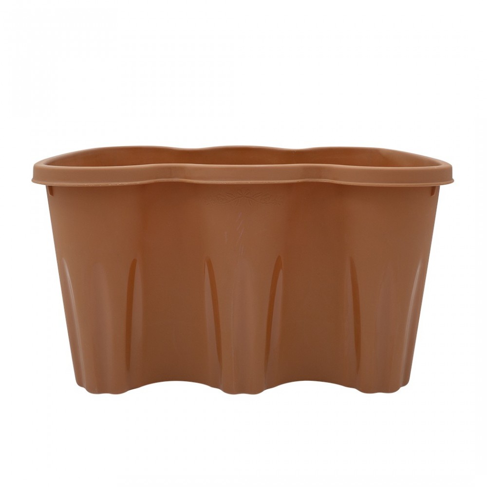 Planteur Balcon pour Balustrade en plastique Vase Porte-fleurs pour Balcon