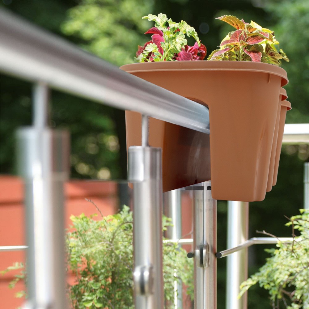 Planteur Balcon pour Balustrade en plastique...