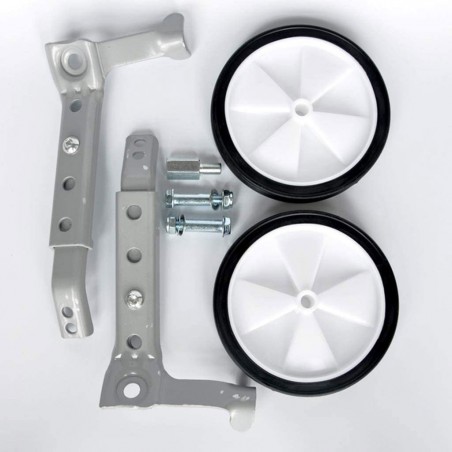 Paire de stabilisateurs et roues d’entraînement vélo changement de 16'' à 24''