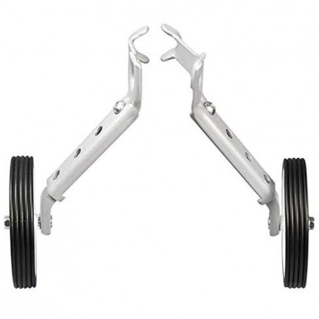 Paire de stabilisateurs et roues d’entraînement vélo changement de 16'' à 24''