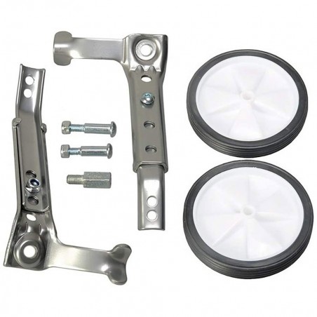 Paire de stabilisateurs et roues d’entraînement vélo changement de 16'' à 24''