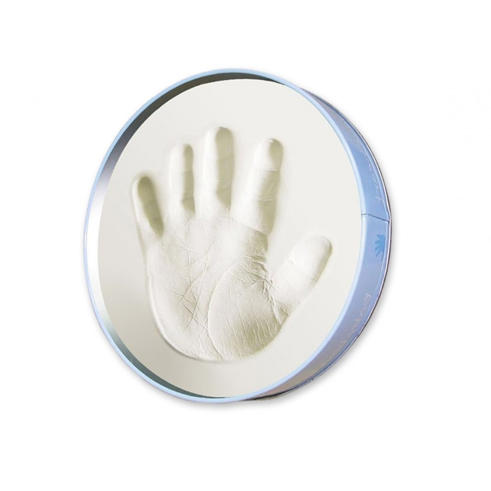 Kit de plâtre pour souvenir des empreintes des enfants faciles à utiliser la main et / ou à pied