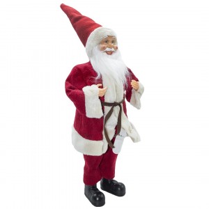 Santa Claus Robe Rouge et Crème 144198 Décoration de Noel... 2