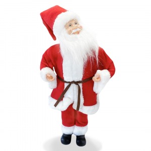 Santa Rouge art. 144196 45H cm Mécanisme à Carillon Sons... 2
