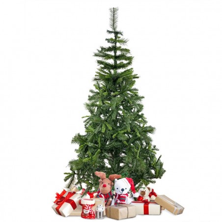 Arbre de Noël 210cm avec branches pliantes en PVC sapin artificiel