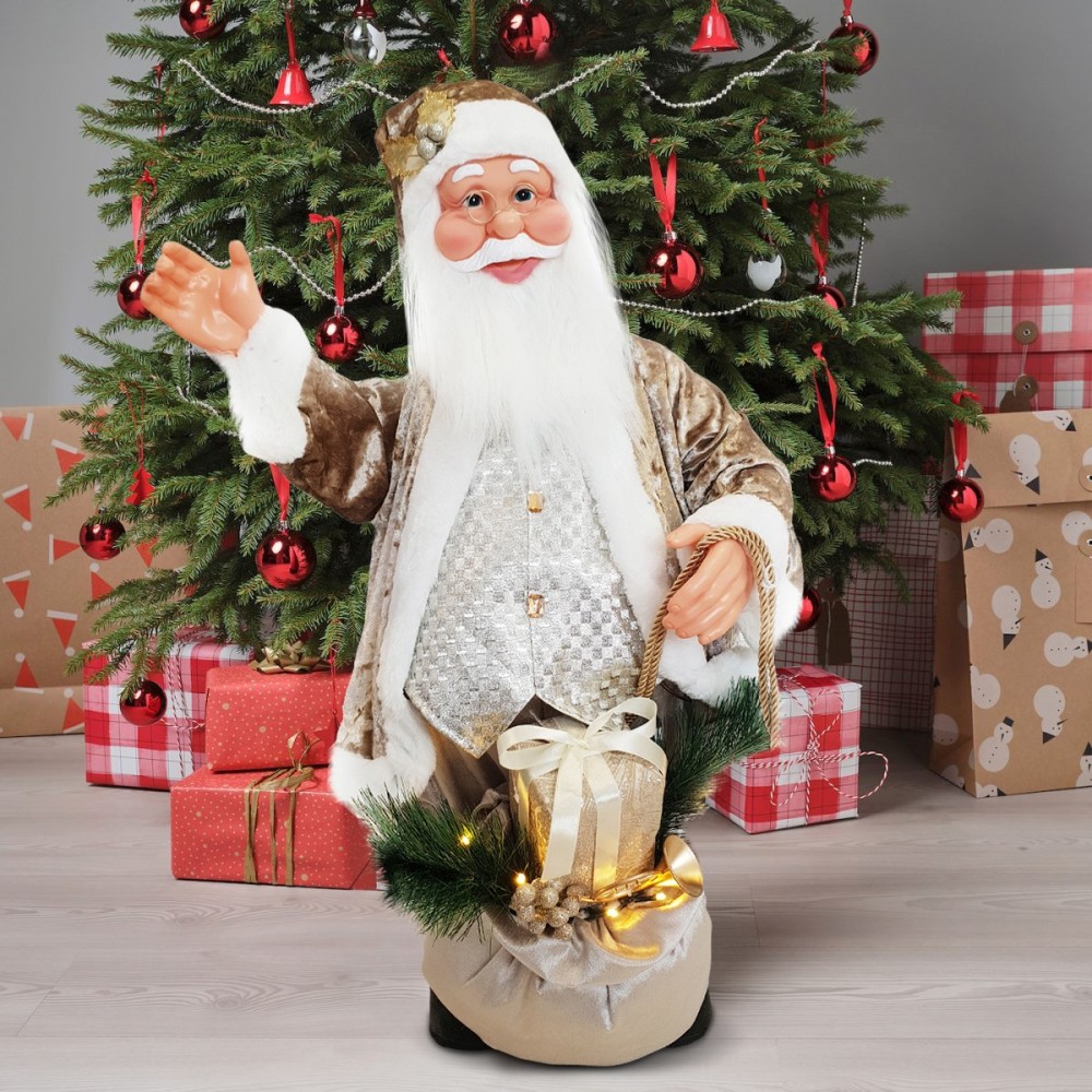 Santa Champagne Robe de Velours 80H avec...