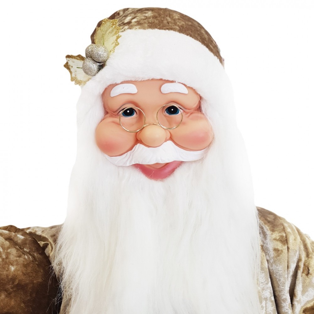 Santa Champagne Robe de Velours 80H avec...