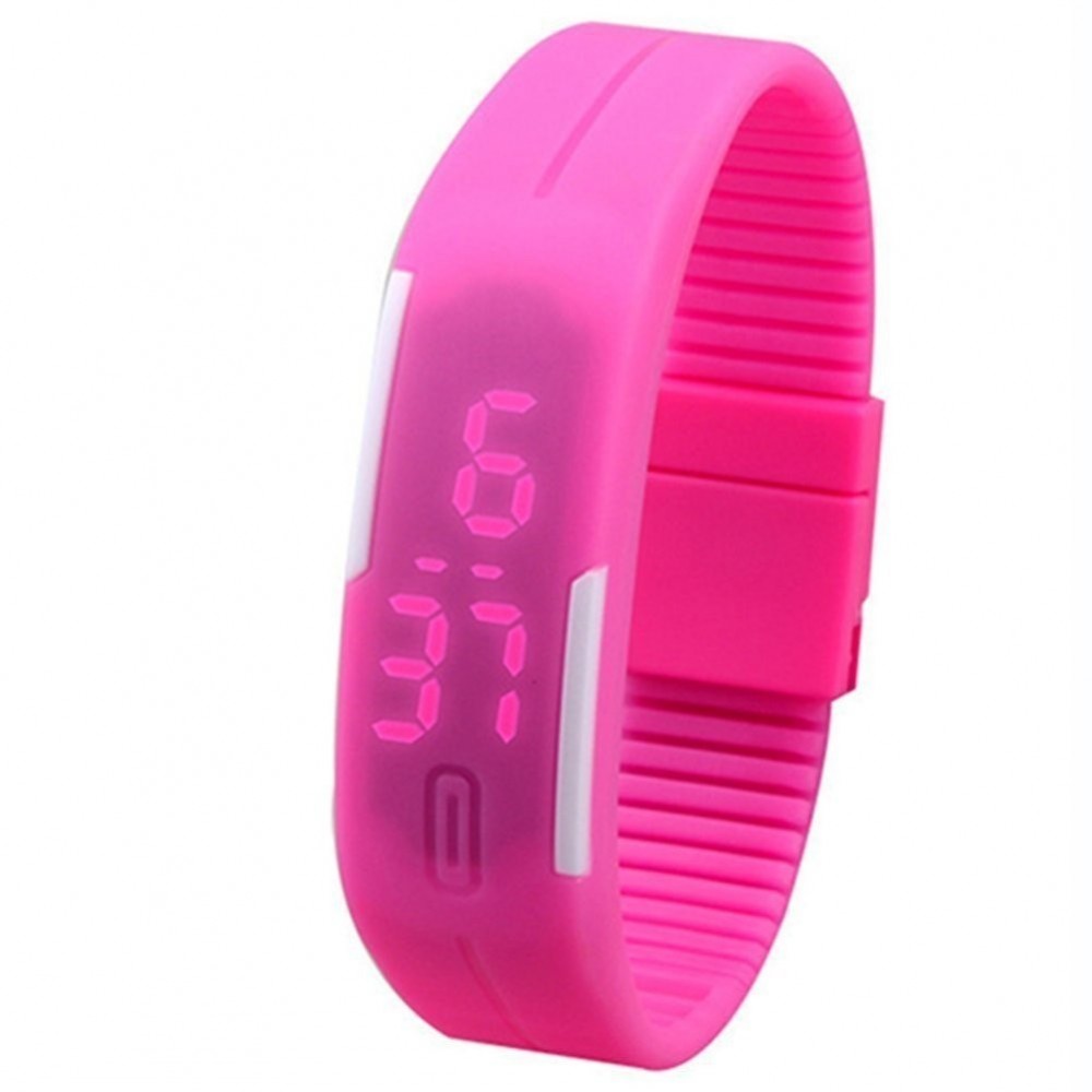 Montre numérique LED mod. Running Up bracelet en silicone réglable