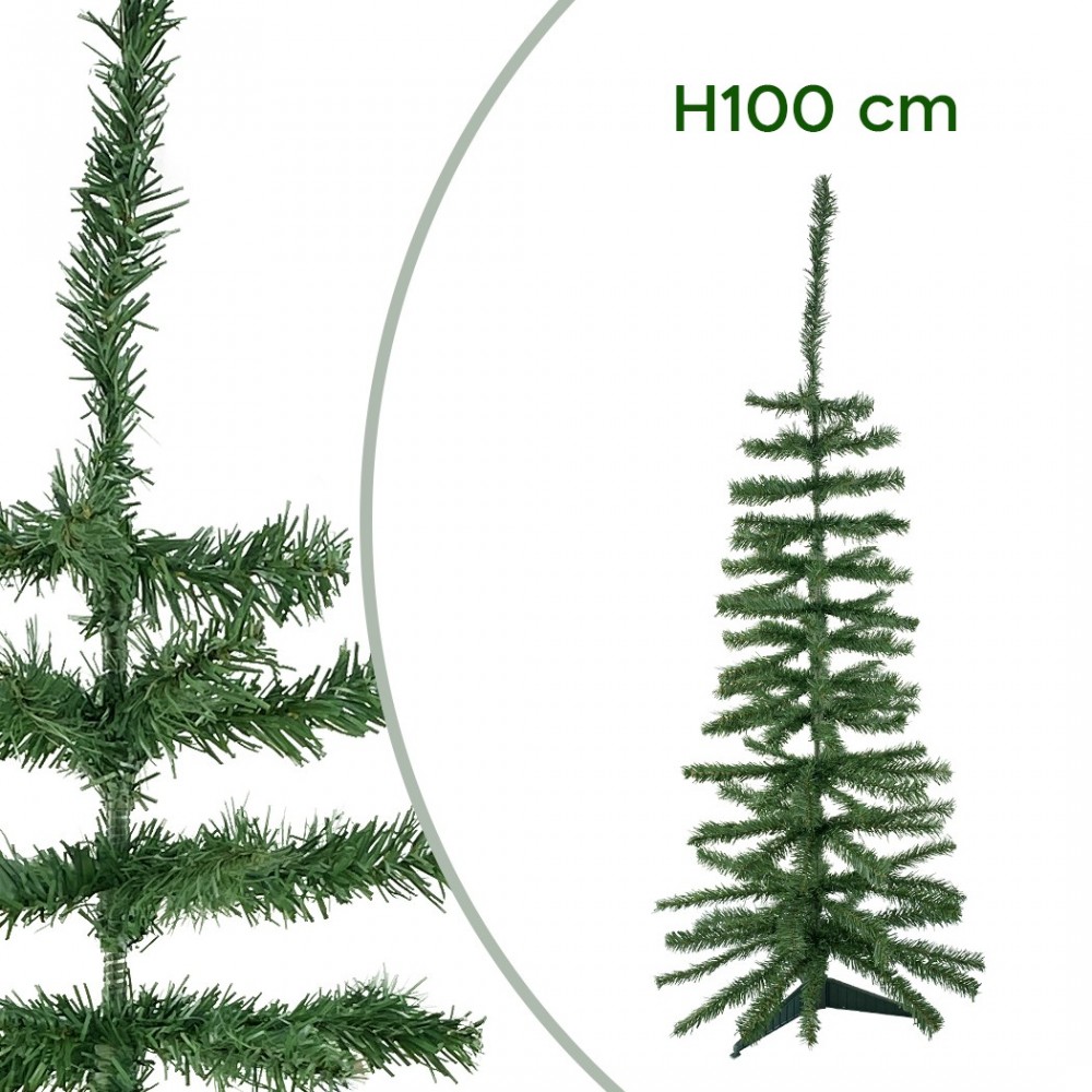 Arbre de Noël 100H Cm Avec Branches Pliables En...