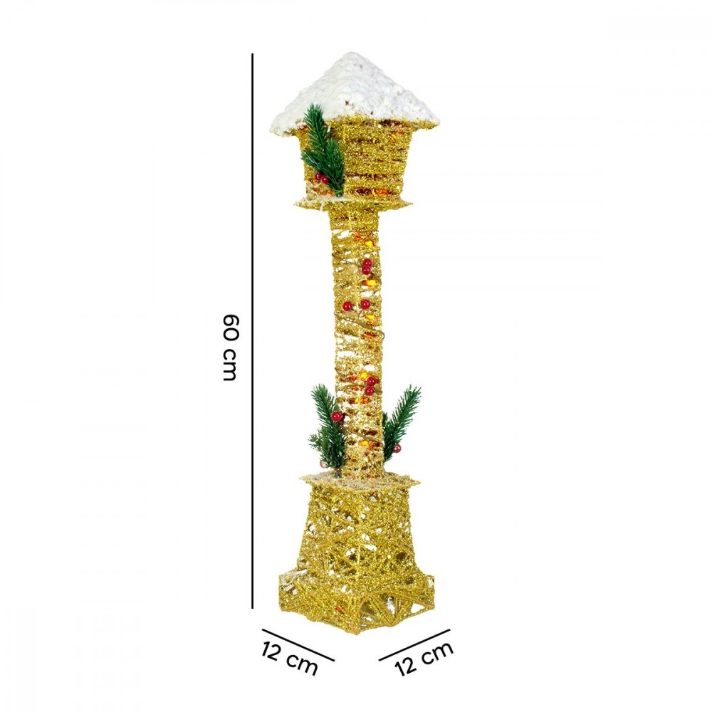 Lampe de Noël à emboîtement avec paillettes...