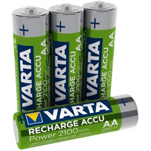 Lot 4 pcs Batterie Varta Pile Rechargeable AA Stylet 2100... 2