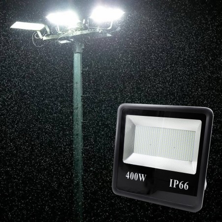 Phare Lumière Led extérieur 400W Étanche IP66 6000K Lumière froide