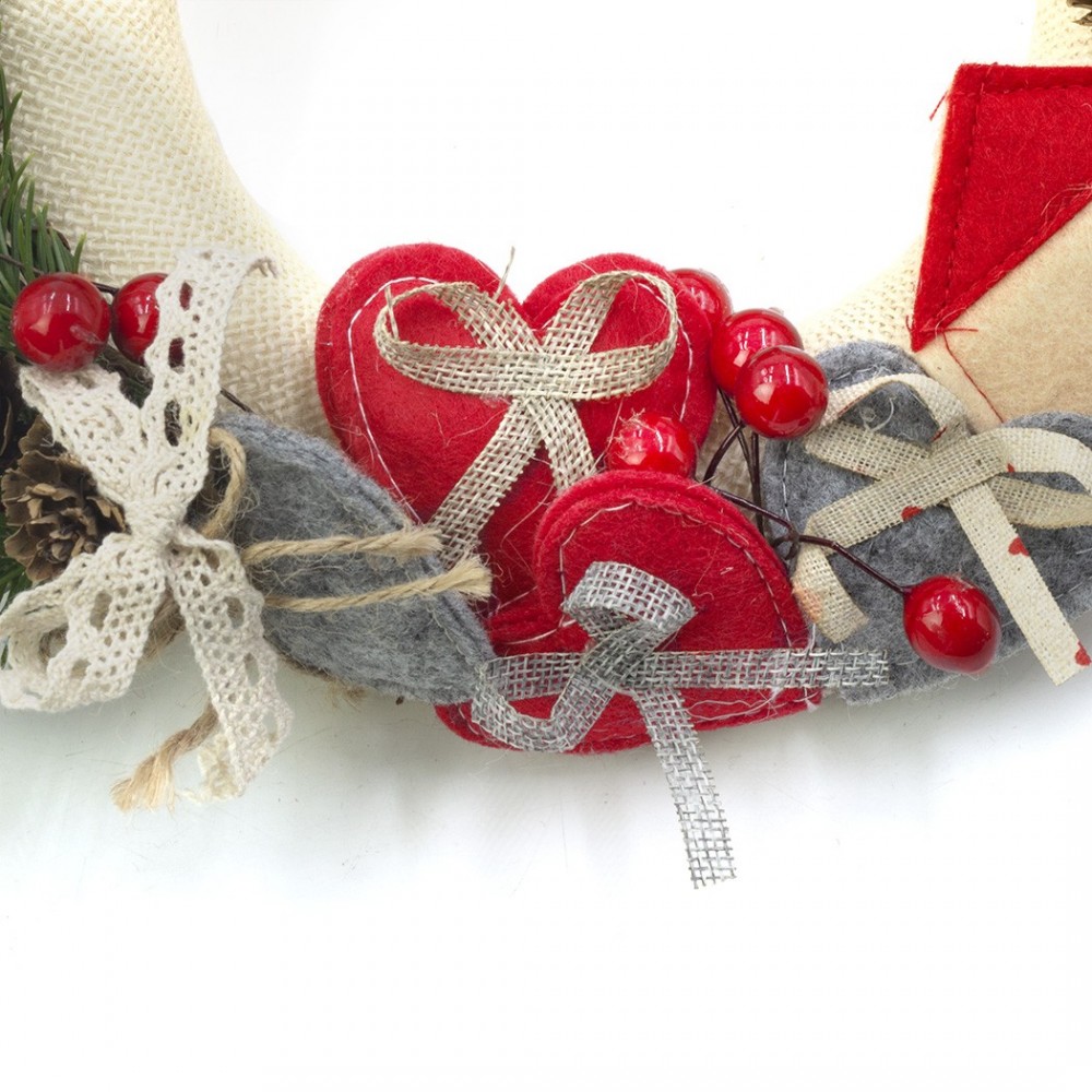 Guirlande Ornement de porte ronde 906909...