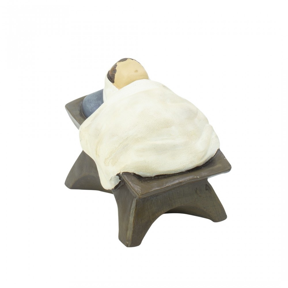 Crèche avec 3 personnages en résine 907463 41...