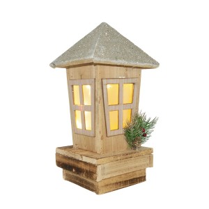 Lanterne de Noël 859717 décoration en bois avec... 2