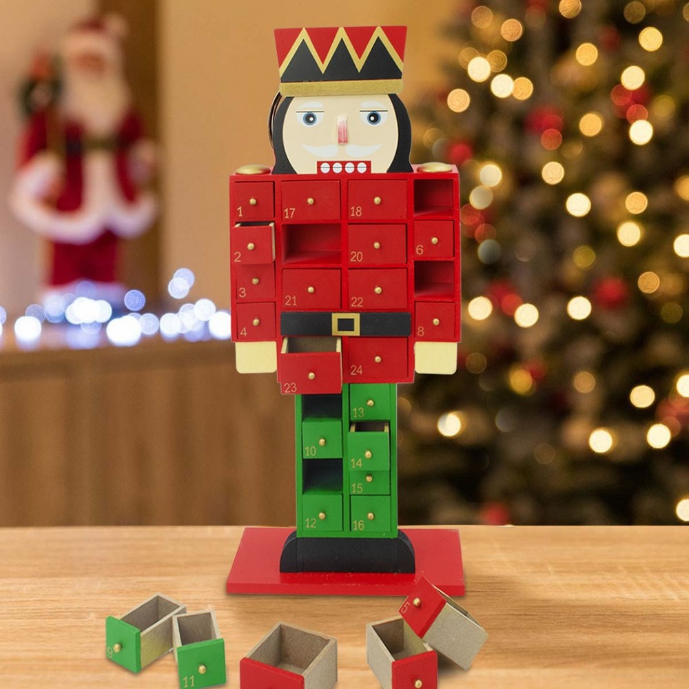 Soldat Casse-Noisette avec calendrier de...