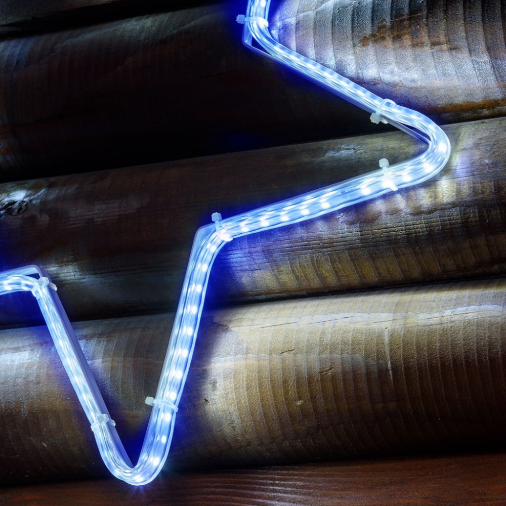 Comète lumineuse de Noël Lumière bleue avec...