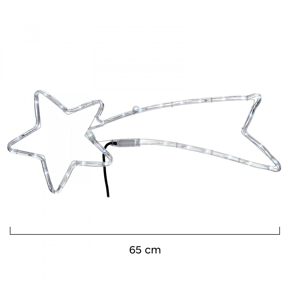 Comète lumineuse de Noël 297236 Led blanc froid...