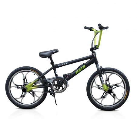 Vélo BMX ONE WHEEL FreeStyle Taille 20 avec roues en alliage 6 - 8 ans