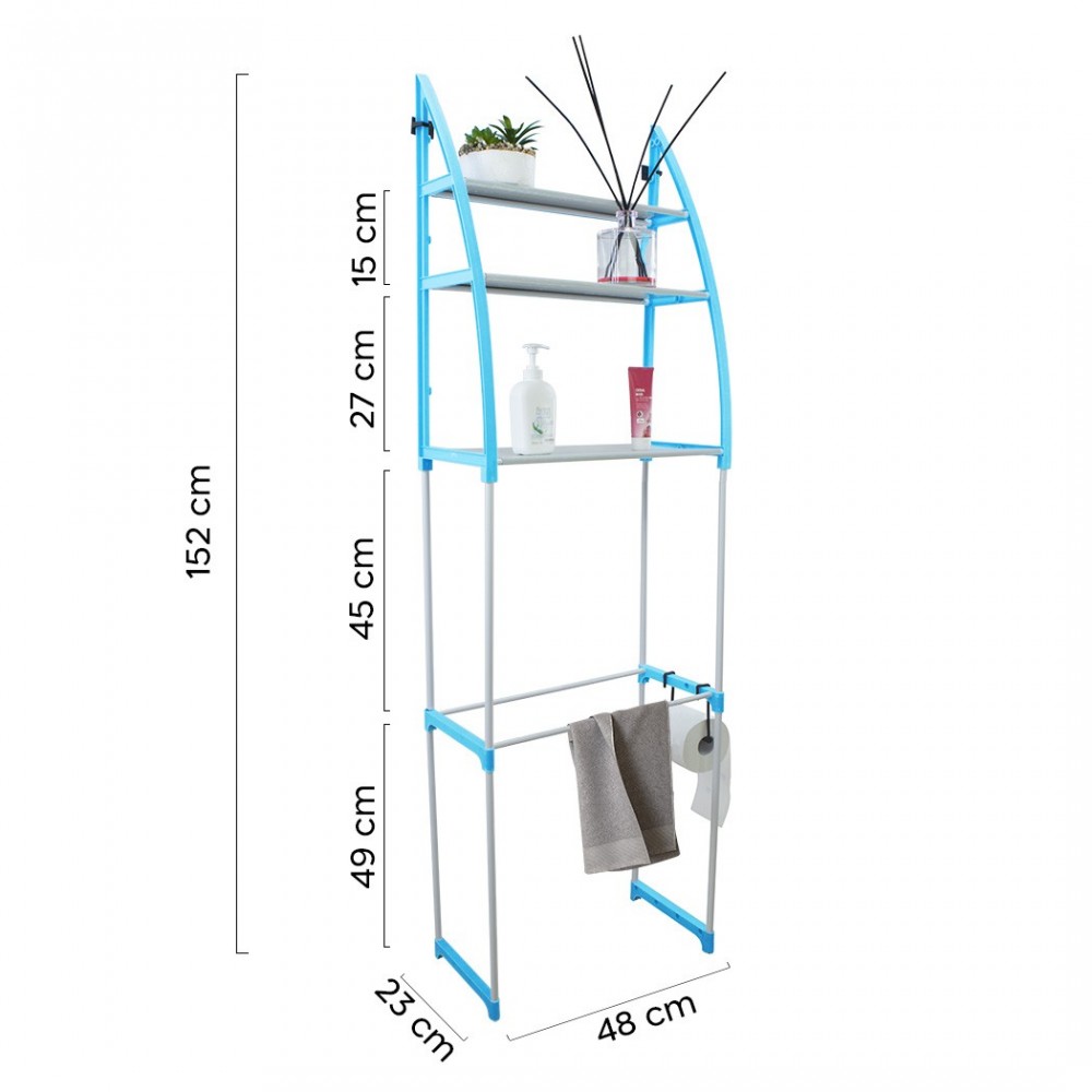 Étagère de salle de bains modulaire en...