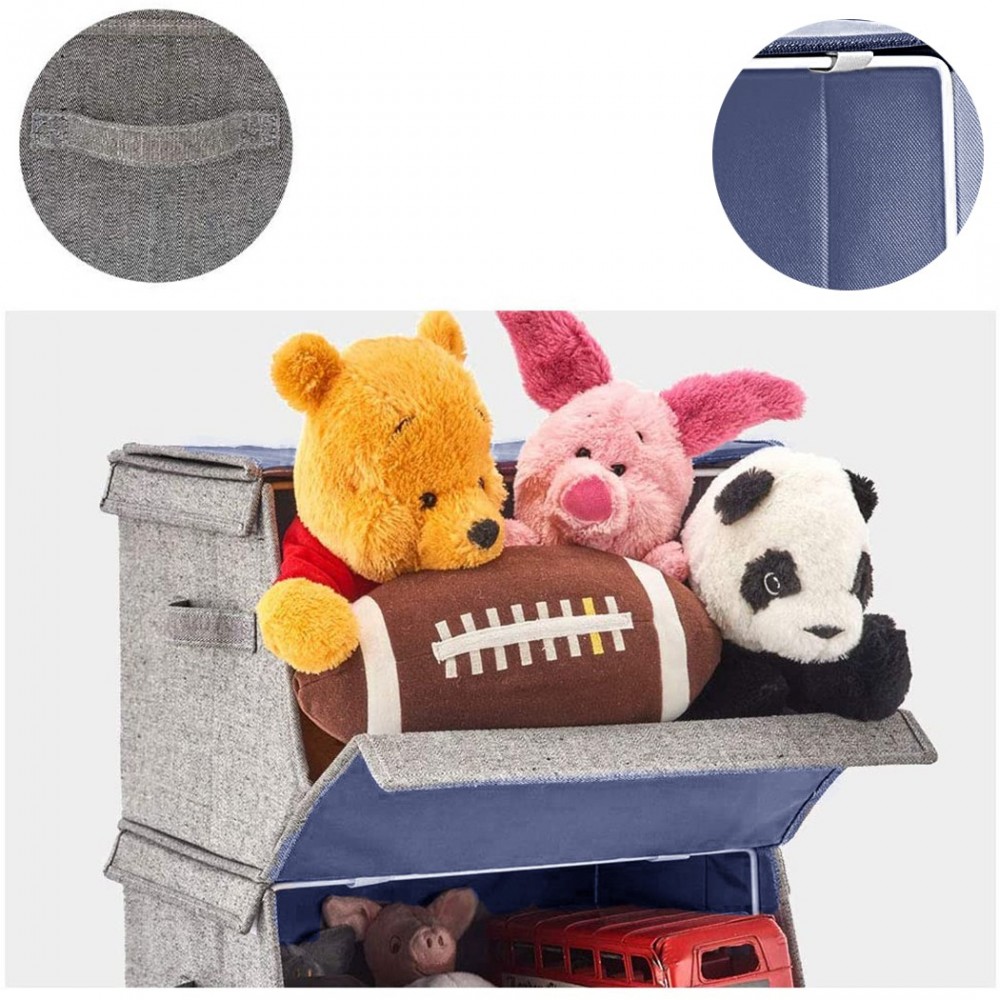 Conteneur de stockage pliable poignées...