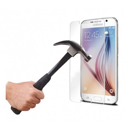 Protection écran téléphone en verre trempé transparent SAMSUNG S6  Protection écran téléphone en verre trempé transparent SAMSUNG S6